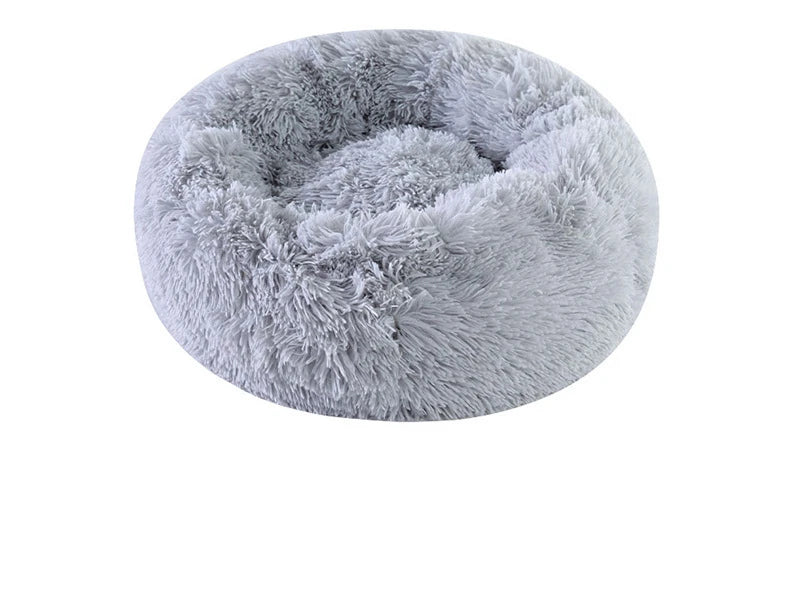 Oscar Paw Plush Pet Nest Bed – Warm, Soft & Washable