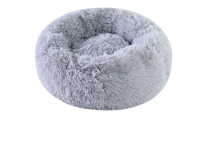 Oscar Paw Plush Pet Nest Bed – Warm, Soft & Washable