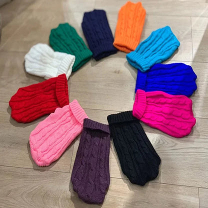 OscarPaw CozyKnit™ Winter Dog Sweater