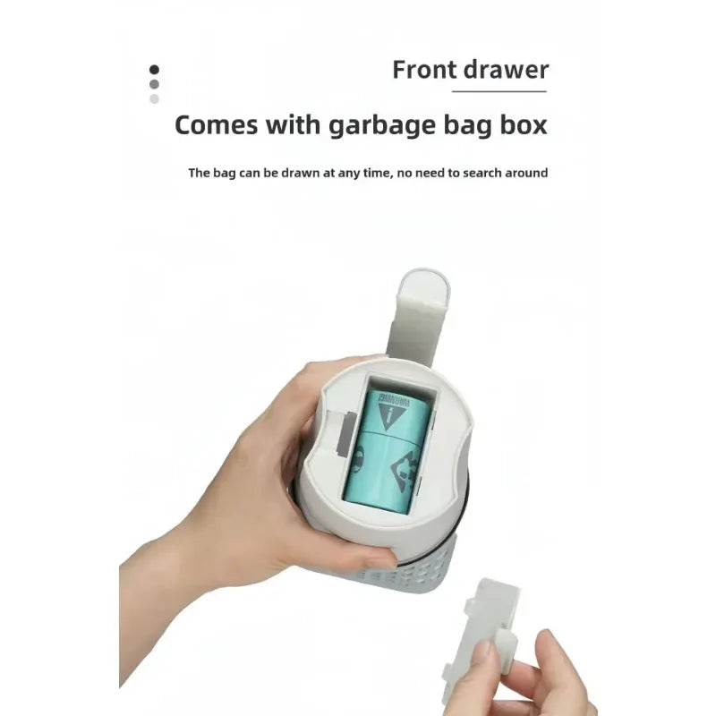 Oscar Paw Cat Litter Scoop with Built-In Bag Holder – Mess-Free Cleaning Shovel