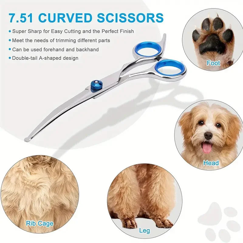 Oscar Paw Safety Grooming Scissors