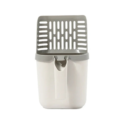 Oscar Paw Cat Litter Scoop with Built-In Waste Bag Holder