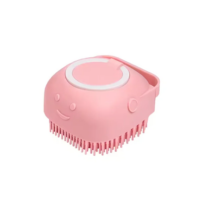 Oscar Paw Silicone Bath & Massage Brush for Dogs & Cats