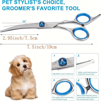 Oscar Paw Safety Grooming Scissors
