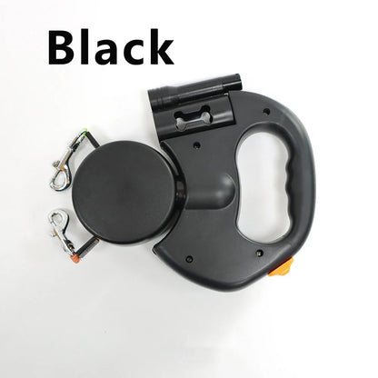 🐾 OscarPaw™ DuoWalk Pro LED Leash