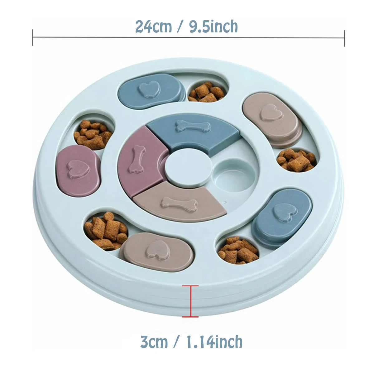 🥇 OscarPaw™ MindFeast Interactive Bowl