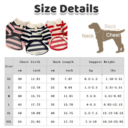 OscarPaw StripeCool™ Lightweight Dog Shirt