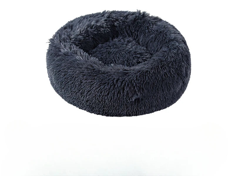 Oscar Paw Plush Pet Nest Bed – Warm, Soft & Washable