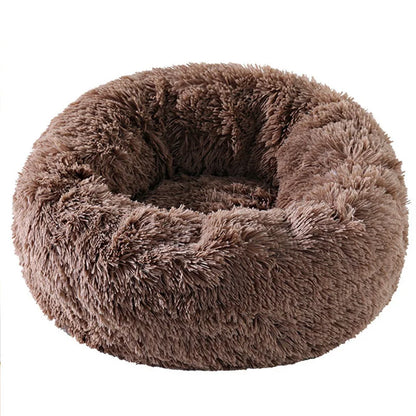 Oscar Paw Plush Pet Nest Bed – Warm, Soft & Washable