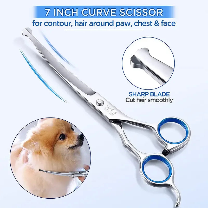 Oscar Paw Safety Grooming Scissors